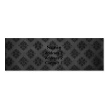 haunted business card templates