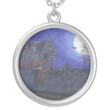 Haunted House Necklace