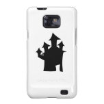 Haunted House with Four Towers. Black and White. Samsung Galaxy Covers