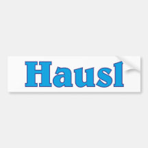 Hausl Bayern bayrisch bayerisch Bavaria bavarian Auto Aufkleber