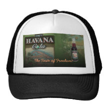 HAVANA COLA DIET THE TASTE OF FREEDOM! HAT