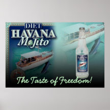 HAVANA MOJITO Diet The Taste of Freedom! Print