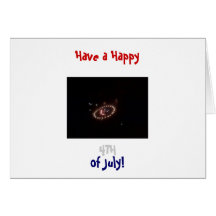 Have a Happy 4th of July greeting card