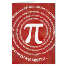 Have a Happy and Irrational Pi Day! Greeting Card