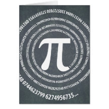 Have a Happy and Irrational Pi Day! Greeting Cards