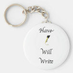 Have Pen Will Write Key Chains