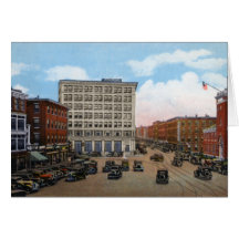Haverhill Massachusetts Washington Square Card