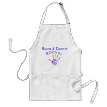Having 2 Daddies Rocks!! Apron