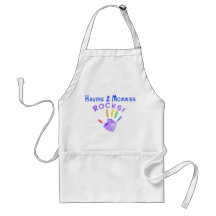 Having 2 Mommies Rocks!! Aprons