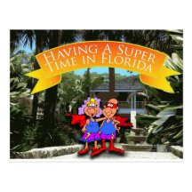 Having a Super Time in Florida Postcards