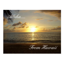 Hawaii Beach 3, Aloha...., From Hawaii Postcards