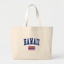Hawaii Flag Canvas Bag