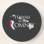 Hawaii for Romney.png Beverage Coasters
