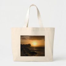 Hawaii Sunset Canvas Bag