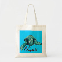 Hawaii Turtle Tote Bag