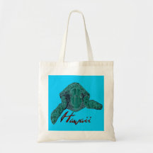 Hawaii Turtle Tote Bag
