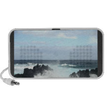 Hawaiian Ocean Waves Photo Doodle Speakers