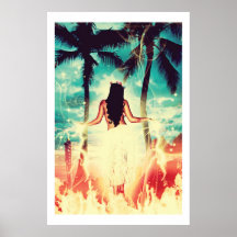 Hawaiian Pele Poster