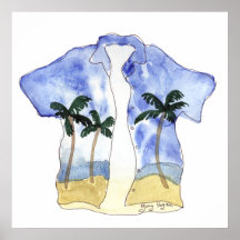 Hawaiian Shirt Posters and Prints