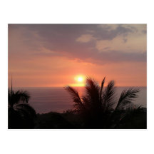 Hawaiian Sunset Postcard