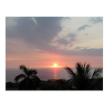 Hawaiian Sunset Postcard