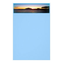 Hawaiian sunset Stationery