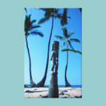 Hawaiian Tiki Man Wrapped Canvas canvas prints