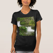 Hawaiian Waterfall 2 tiered T-shirt