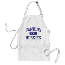 Hawkins Huskies Middle Belfair Washington Apron