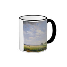 Haymaking, 1838 (oil on canvas) coffee mug