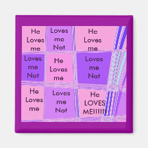He always Loves me.Magnet