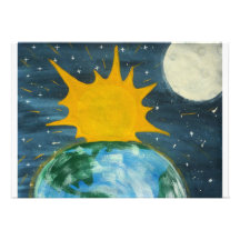 He Hung the Sun & the Moon Invite