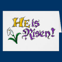 He is Risen cards