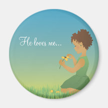 He loves me... refrigerator magnets