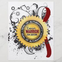 Head Neck Cancer Warrior 23 Flyers