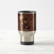 Head of a Young Woman with Tousled Hair (Leda) Coffee Mugs