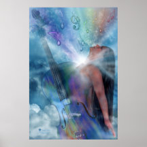 Healing Expression Art Poster/Print