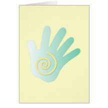 Healing Hand Greeting Card