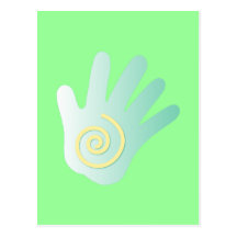 Healing Hand Postcard