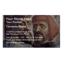 Healing Of Peter'S Shadow Detail By Masaccio (Best Business Cards