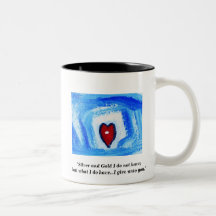 HEALING/silver and gold Mugs