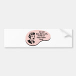 Health and Safety Officer Voice Bumper Sticker