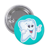 Healthy Happy Tooth Buttons