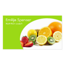 Healthy life  business card