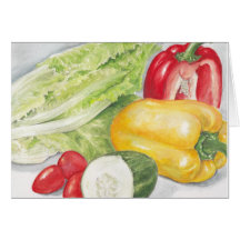 Healthy Salad Card