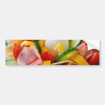 Healthy Vegan Breakfast Bumper Sticker