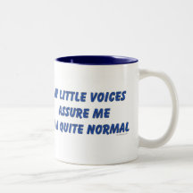 Hearing Voices Humour Mugs