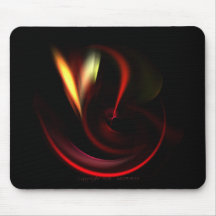 HEART AFLAME MOUSEPAD