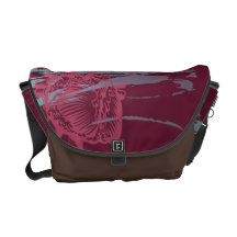 Heart and Head Messenger Bag