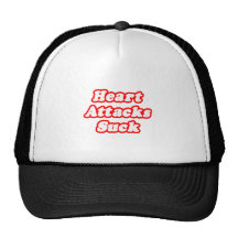 Heart Attacks Suck Trucker Hats